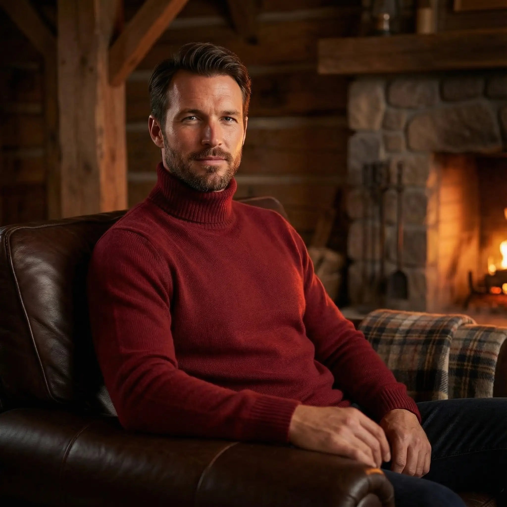 Bentley | Solid Turtleneck Sweater