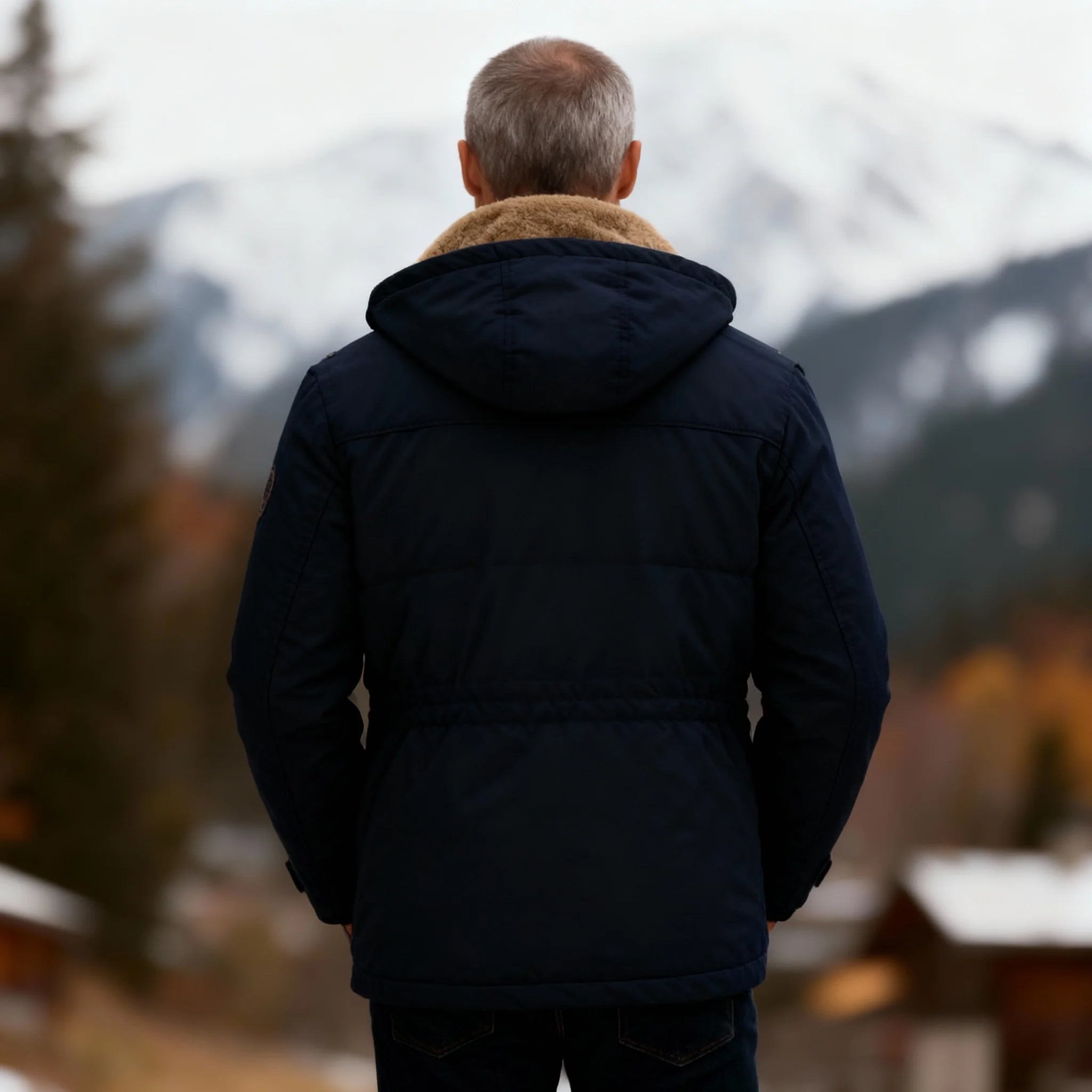 Parker | Structured Water-Resistant Utility Winter Jacket