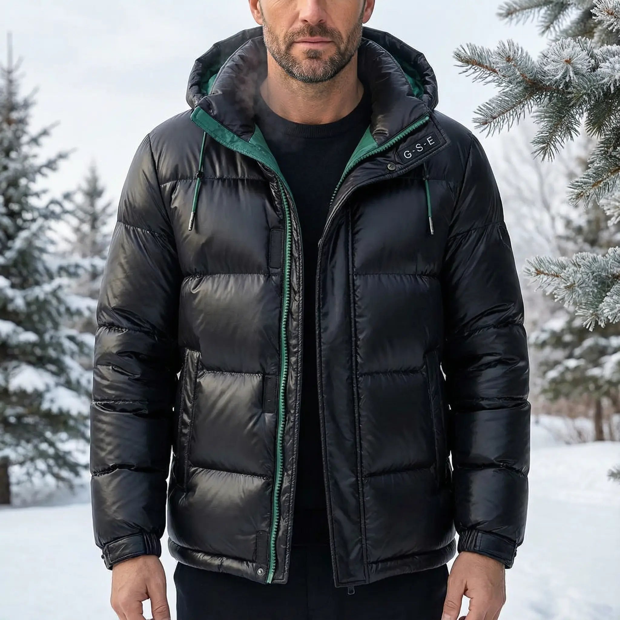 Logan | Hooded Water-Resistant Down Winter Jacket