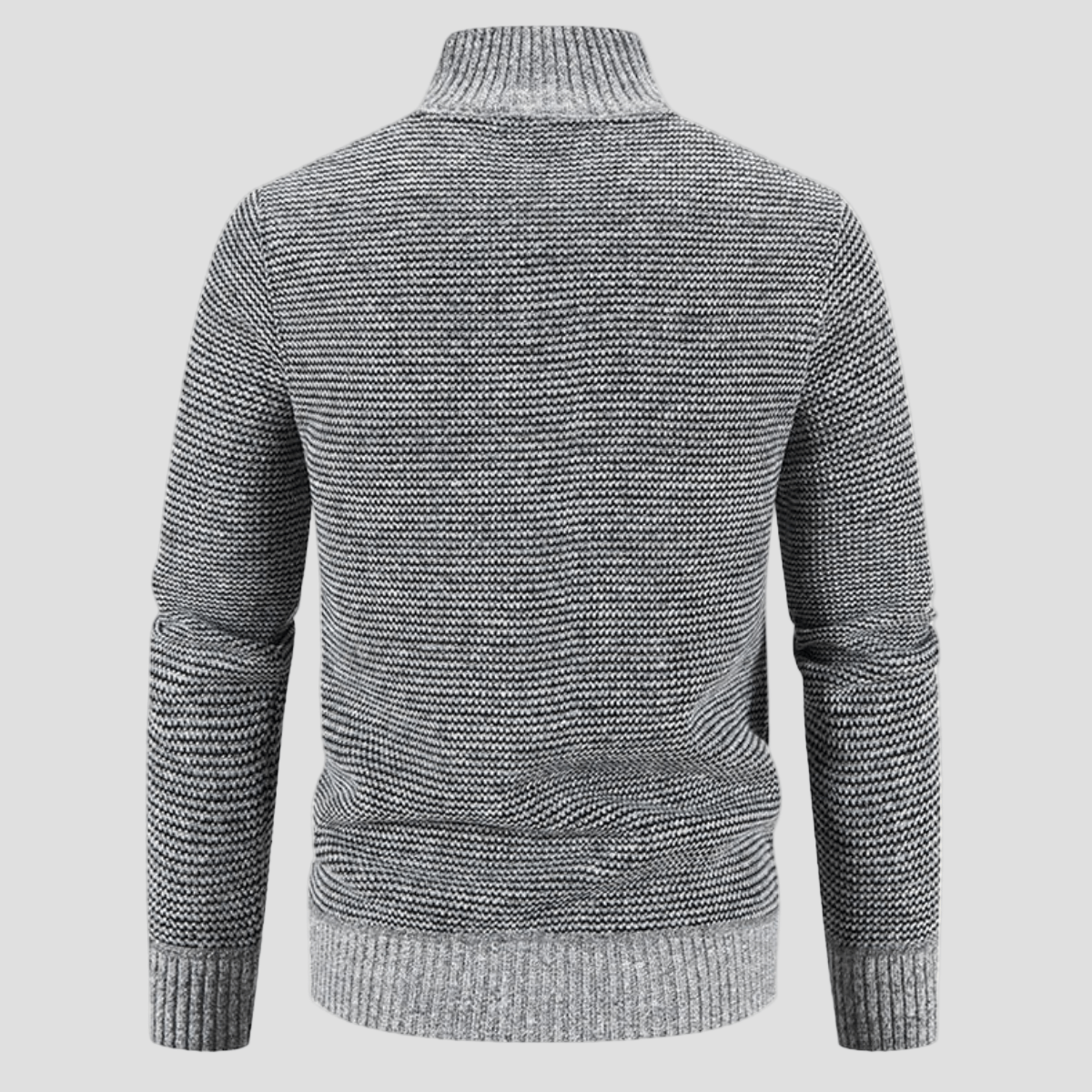 Bordeaux | Winter Bomber Jacket with Knit Sleeves