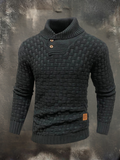 Elio | Structural Sweater with High Collar