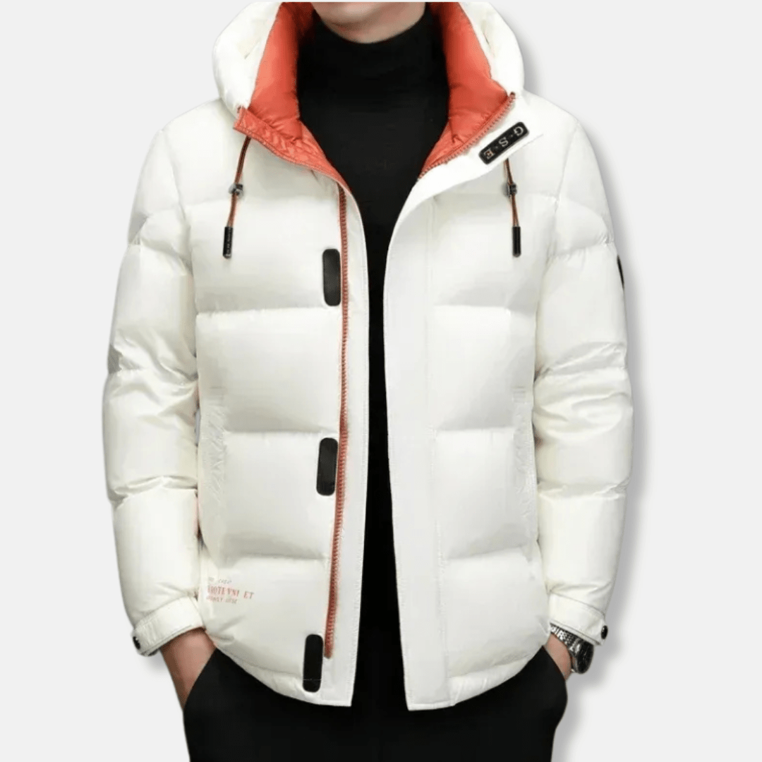 Logan | Hooded Water-Resistant Down Winter Jacket