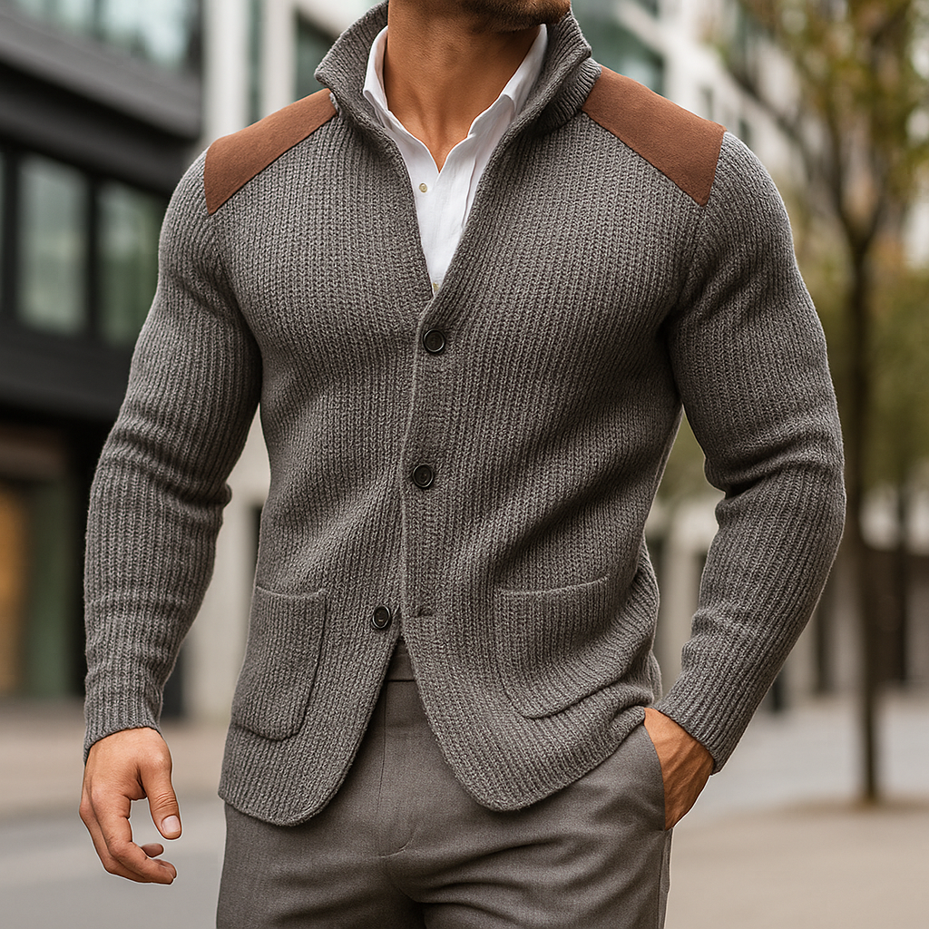 ROMA | TEXTURED KNIT CARDIGAN