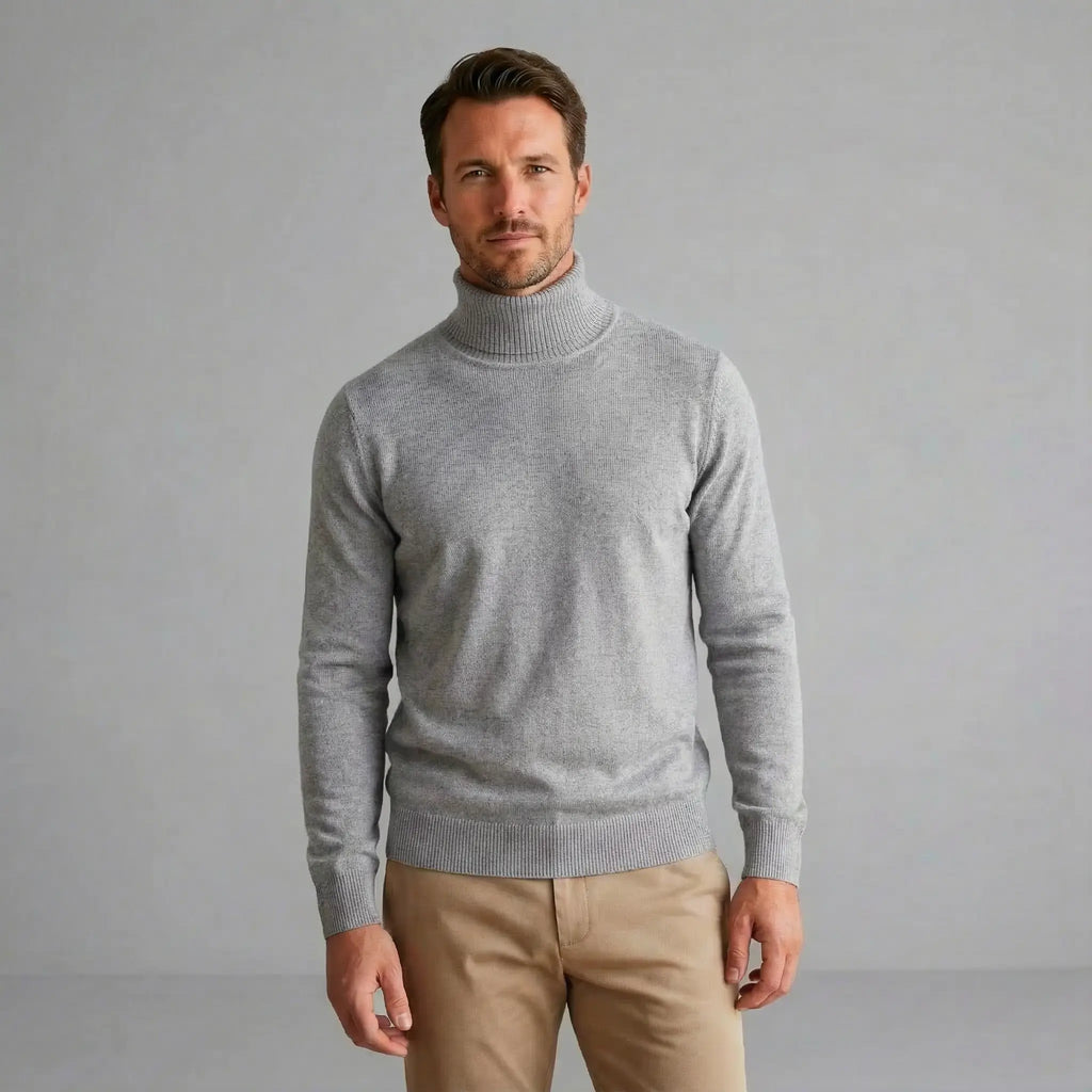 Bentley | Solid Turtleneck Sweater