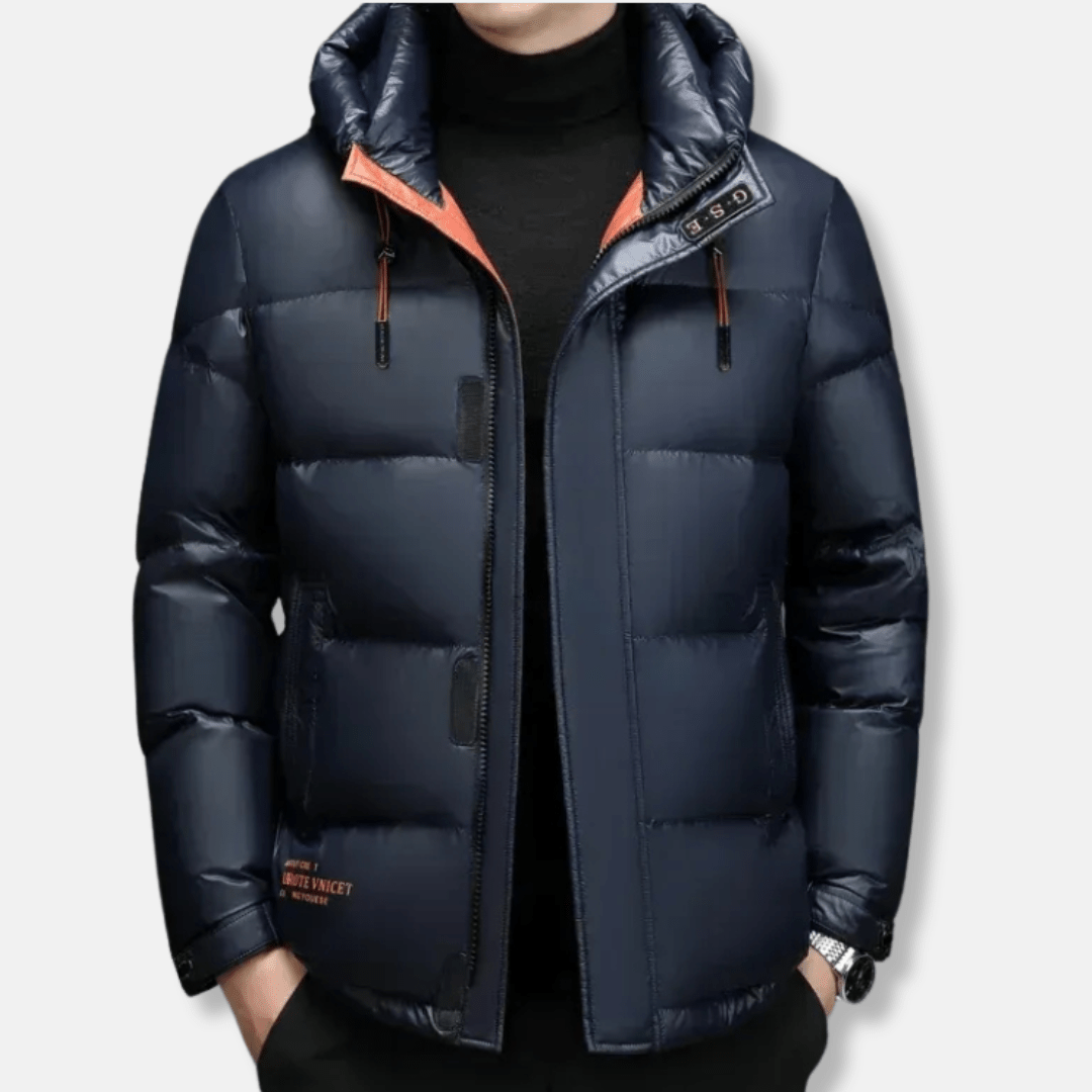 Logan | Hooded Water-Resistant Down Winter Jacket