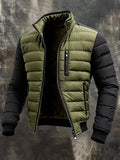 Jack Harrison™ | DOUDE MEN'S QUILTED ZIPPERED JACKET MODERN CUT