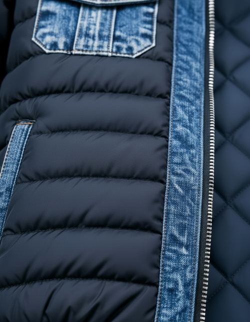 JACK HARRISON™ | HYBRID QUILTED DENIM JACKET