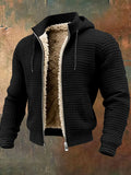 COLIN | RETRO TEXTURED OUTDOOR JACKET WITH WARM LINING