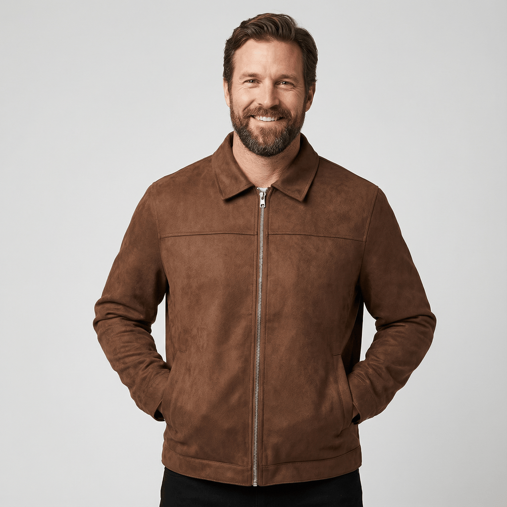Luca | Classic Fashion Zipper PU Leather Jacket