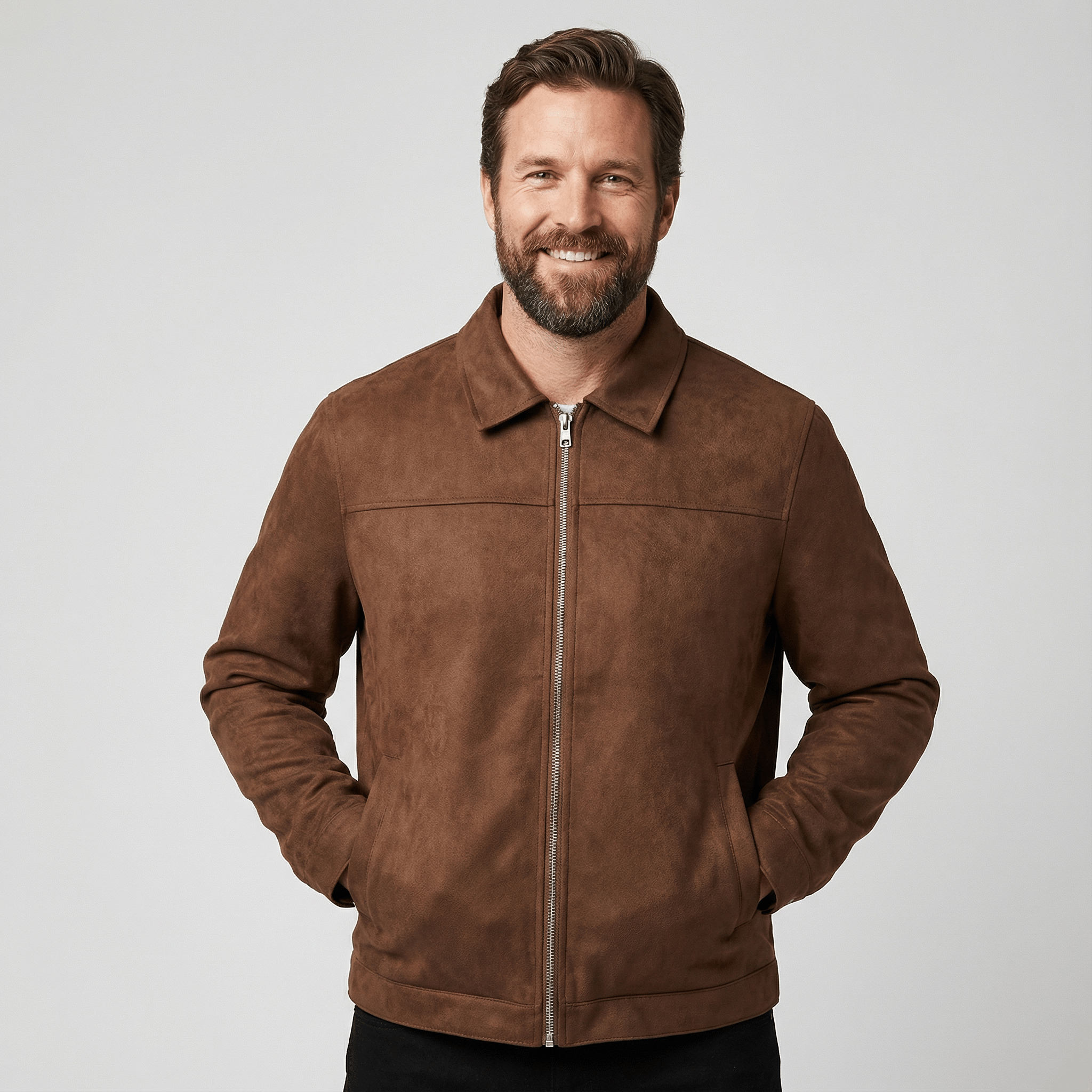 Luca | Classic Fashion Zipper PU Leather Jacket