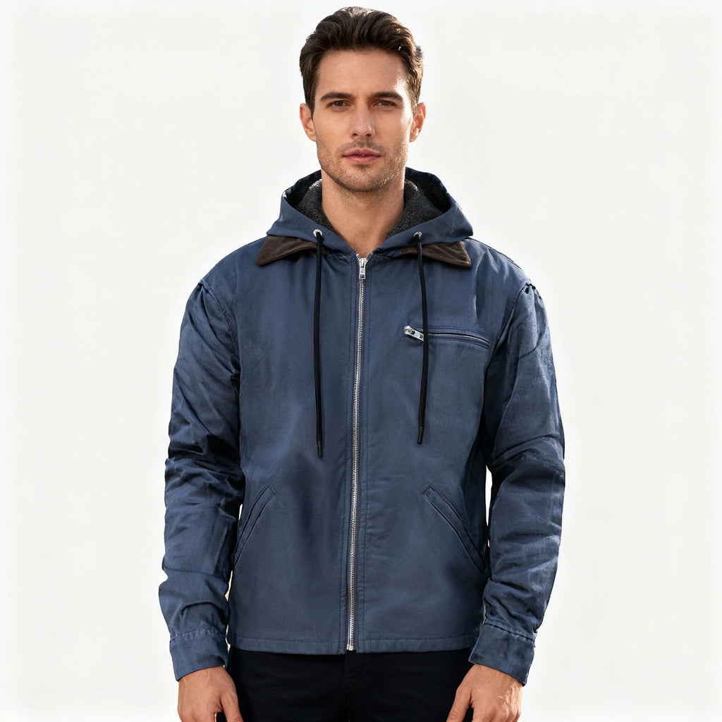 Caleb | Full Zip Sherpa Hoodie