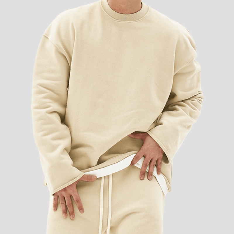 Brody | Fashion Solid Color Loose Fit Sweatshirt