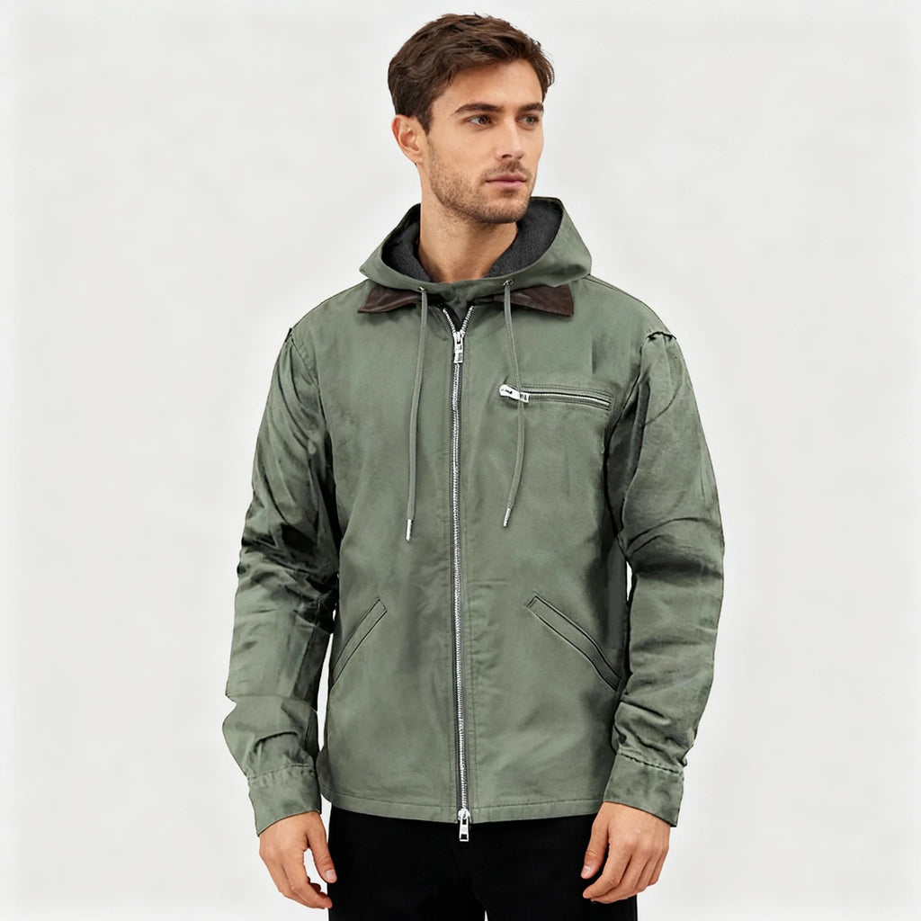 Caleb | Full Zip Sherpa Hoodie