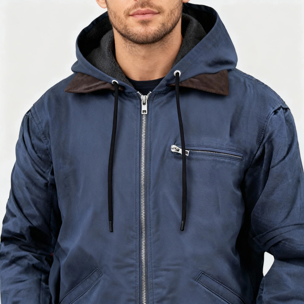 Caleb | Full Zip Sherpa Hoodie