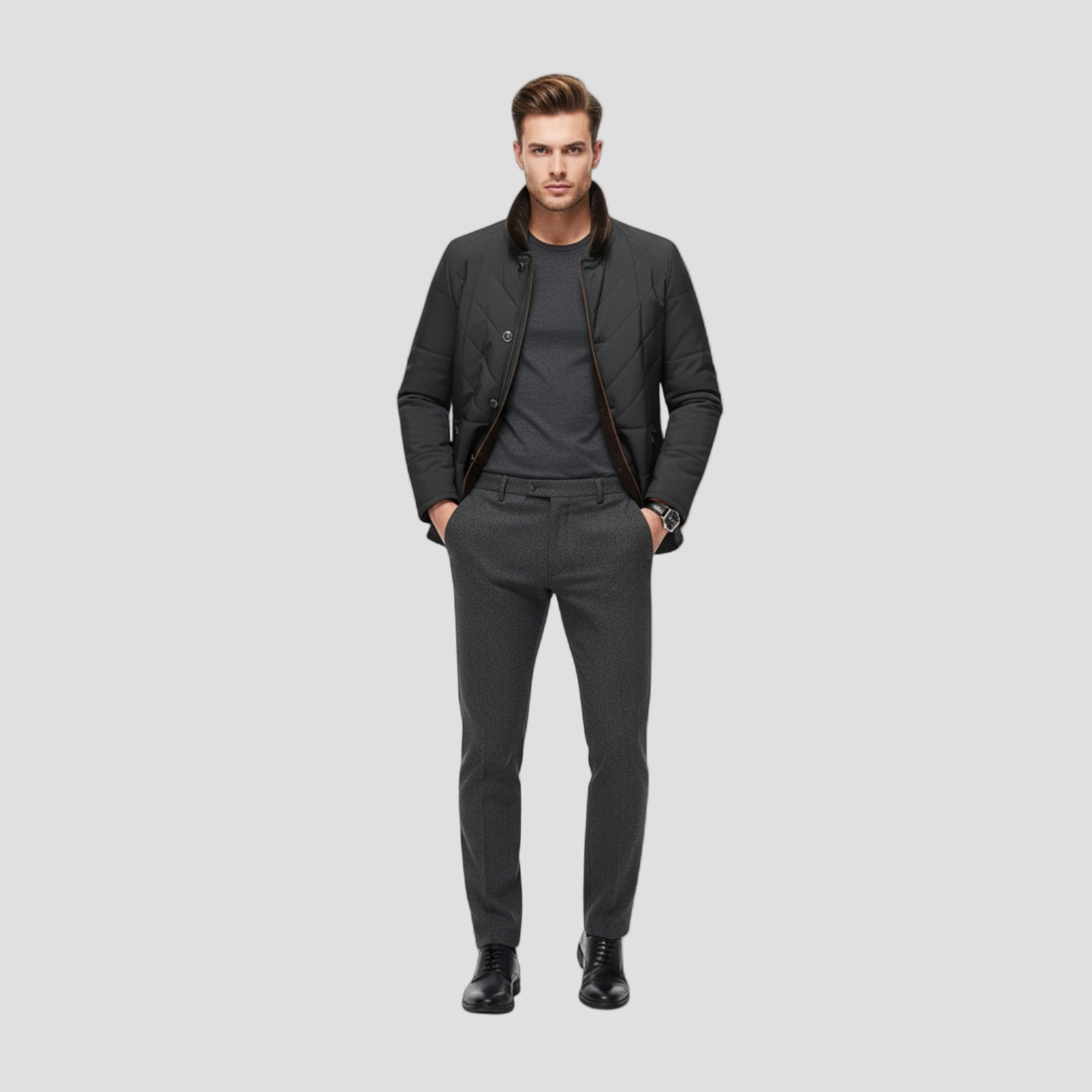 Ethan | Men’s Classic Quilted Jacket