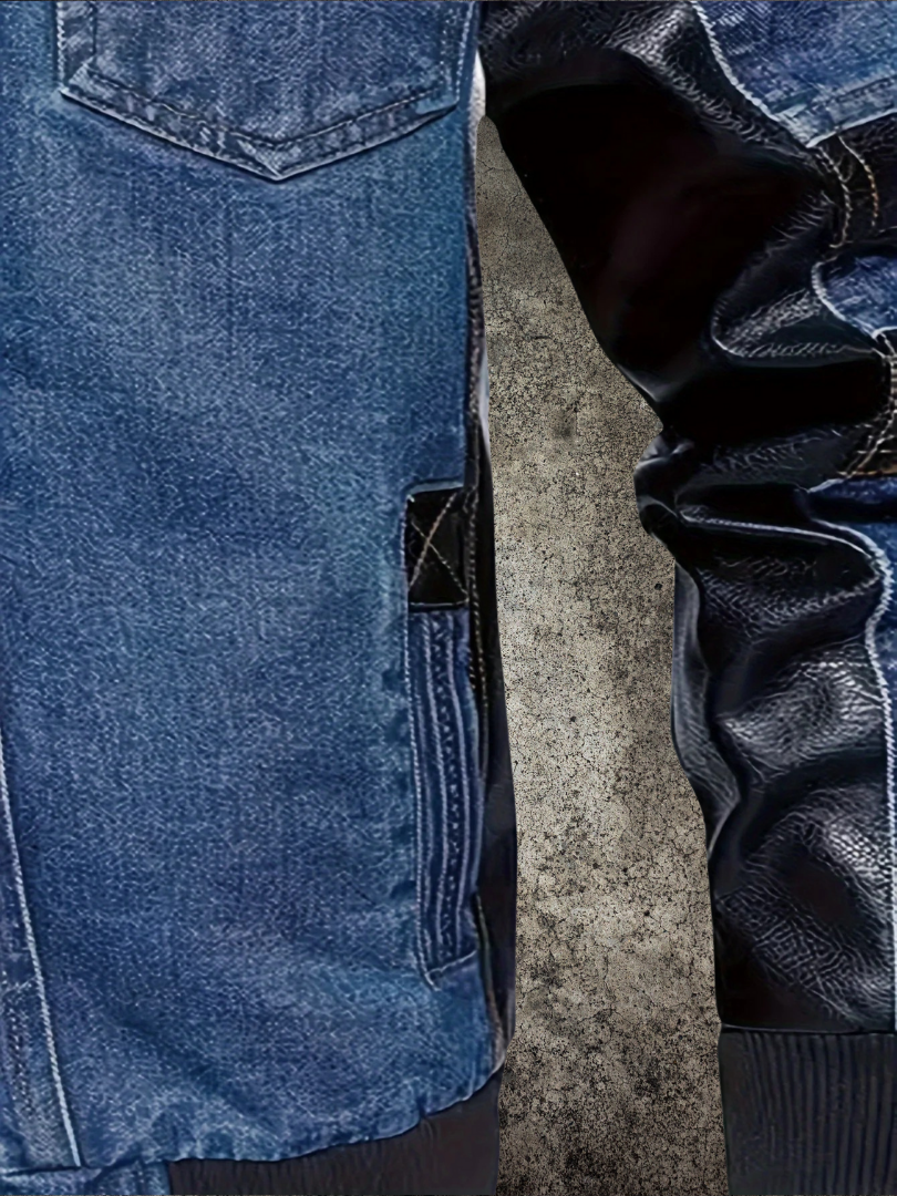 JACK HARRISON™ | HYBRID VINTAGE DENIM ZIP JACKET