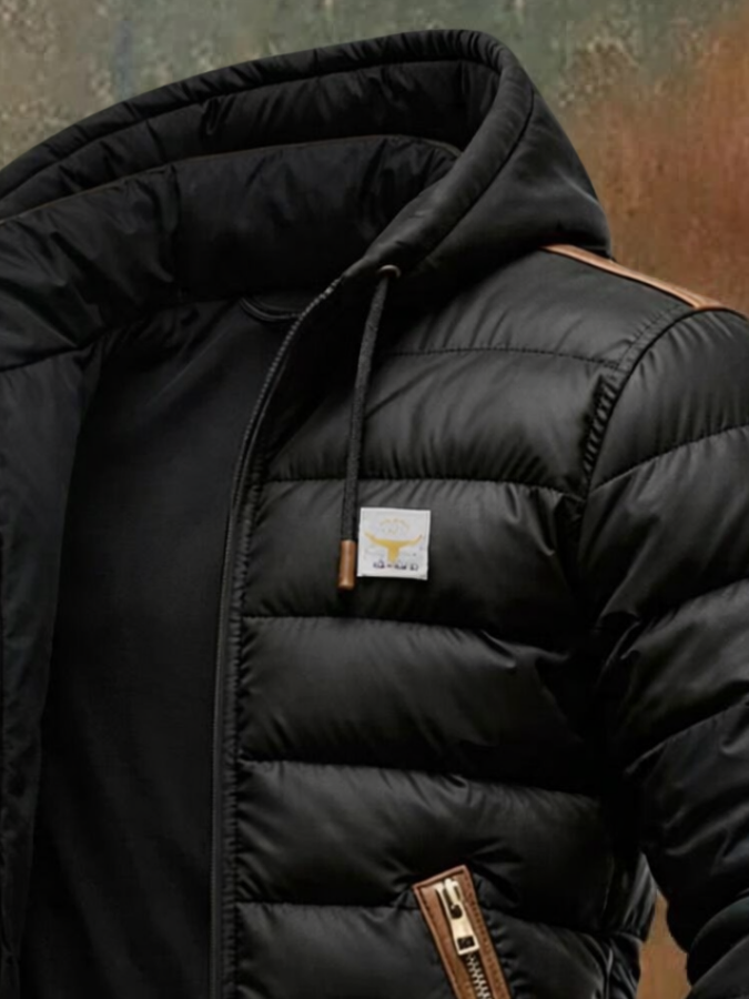 Jack Harrison™ | Black Padded Jacket