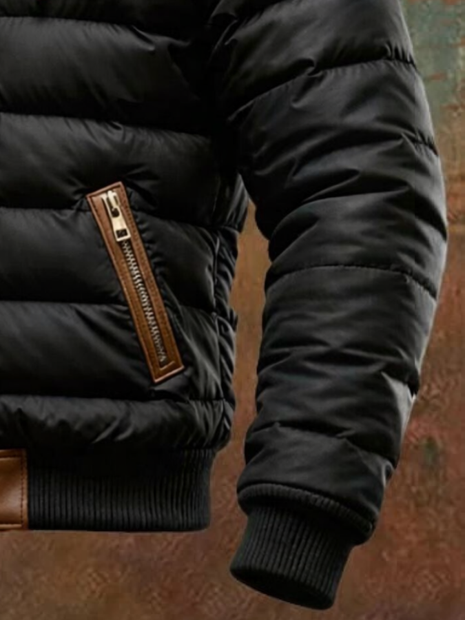 Jack Harrison™ | Black Padded Jacket