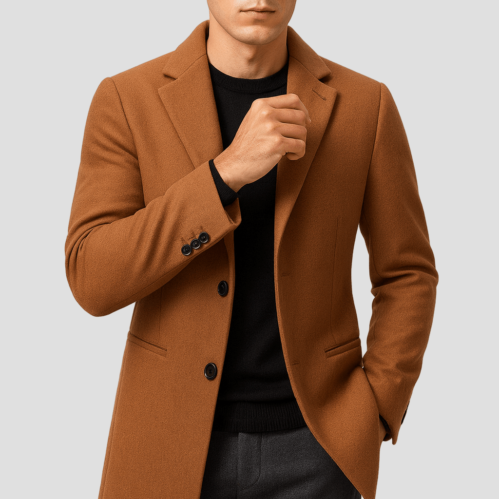 Owen | Tailored Wool Overcoat