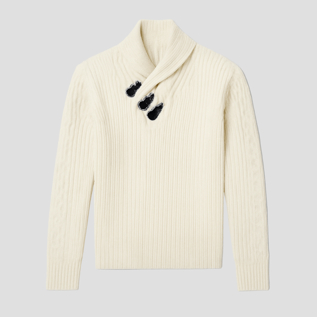 Tristan | Cozy Wool Blend Pullover Sweater