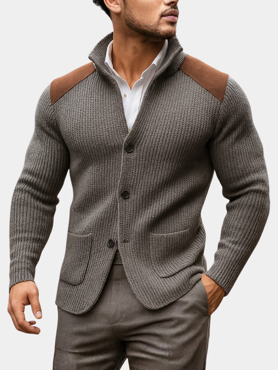 ROMA | TEXTURED KNIT CARDIGAN