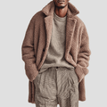 Logan | Polar Fleece Button Coat