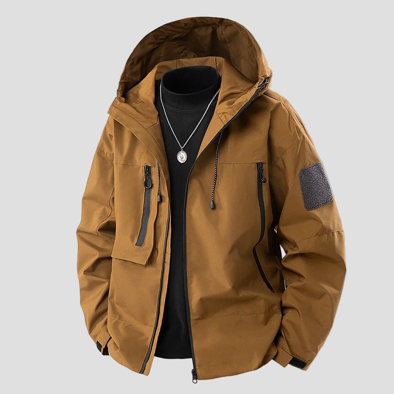 Aiden | Waterproof Hooded Structured Winter Jacket