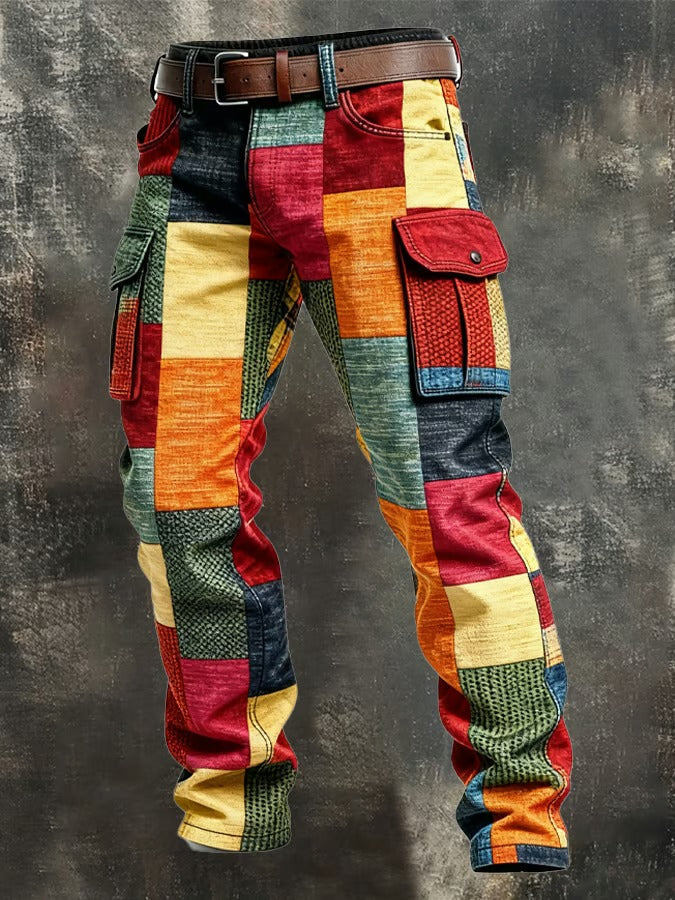 JACK HARRISON™ | MEN'S PATCHWORK CARGO PANTS