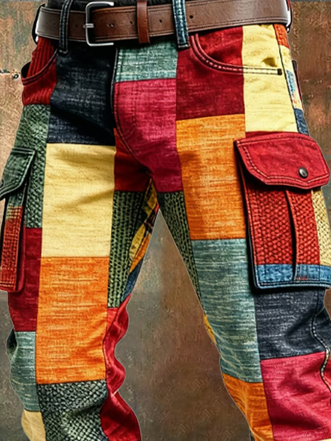 JACK HARRISON™ | MEN'S PATCHWORK CARGO PANTS