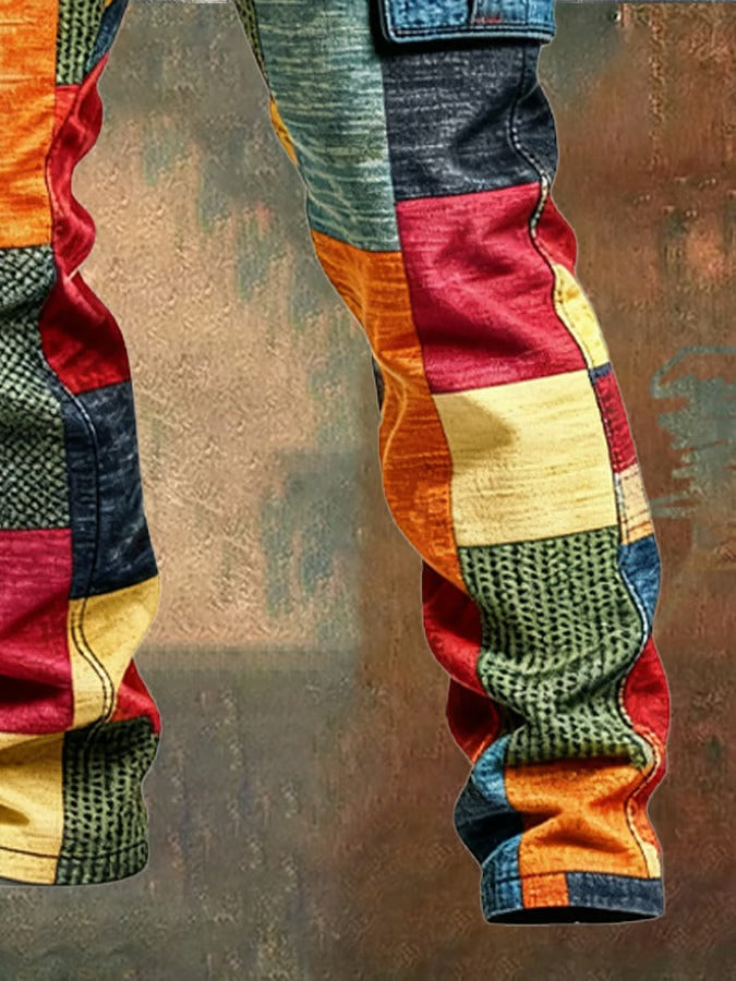 JACK HARRISON™ | MEN'S PATCHWORK CARGO PANTS