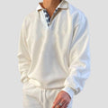 Everett | Loose Solid Color Long Sleeve Sweatshirt