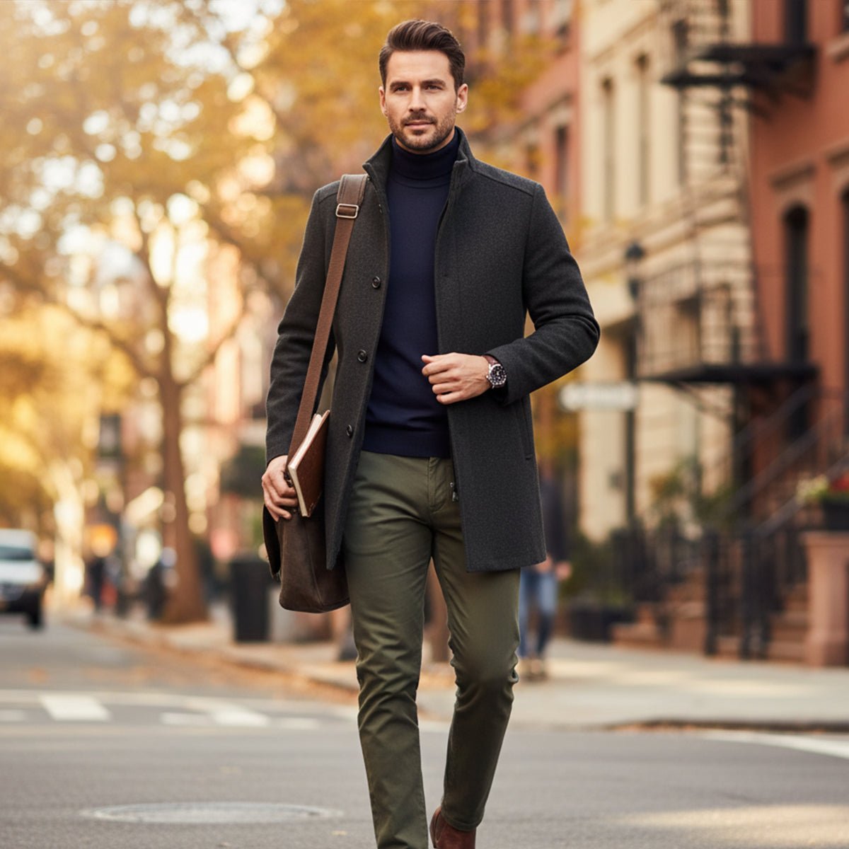 Mason | Classic Fit Overcoat