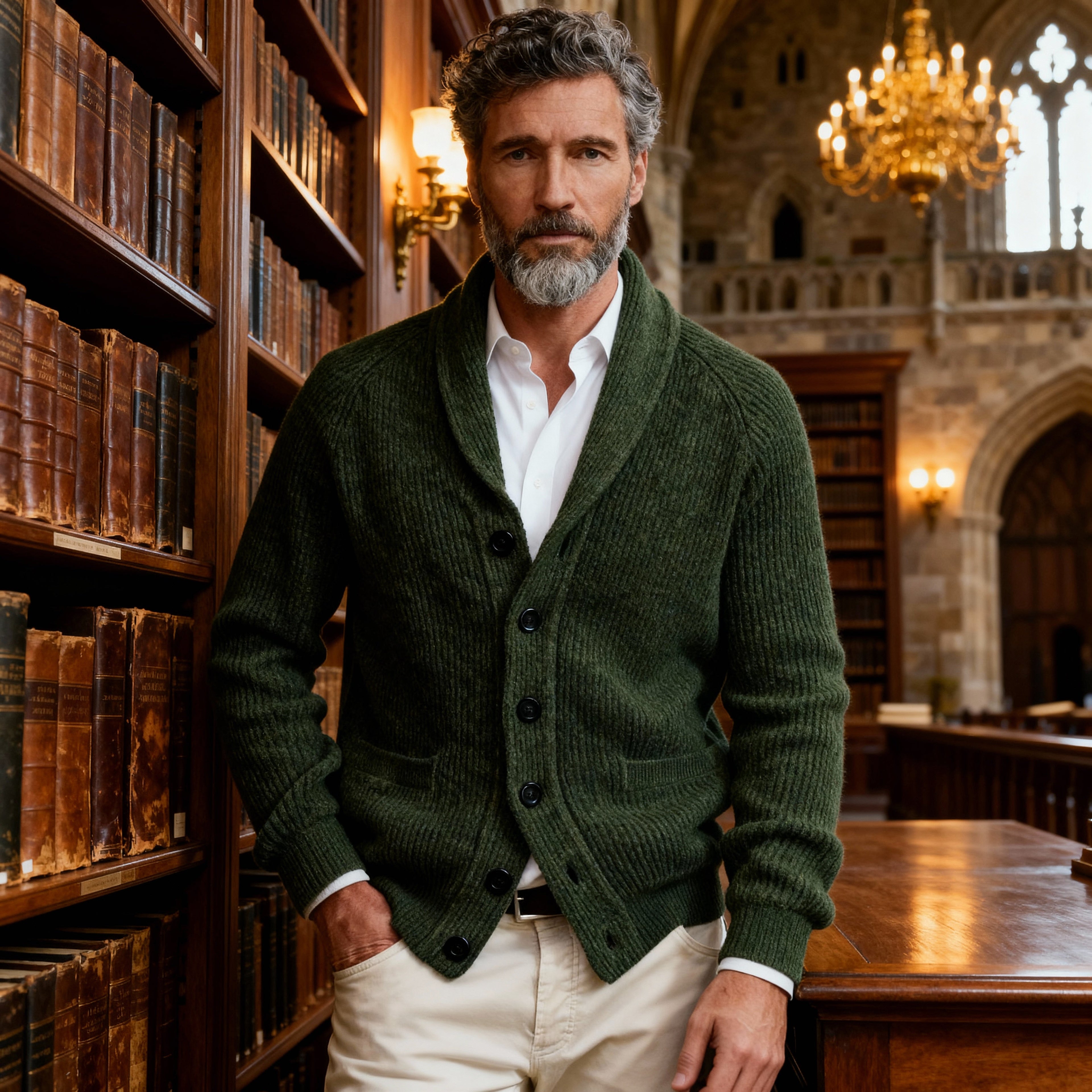 Henry | Men's Cardigan Sweater