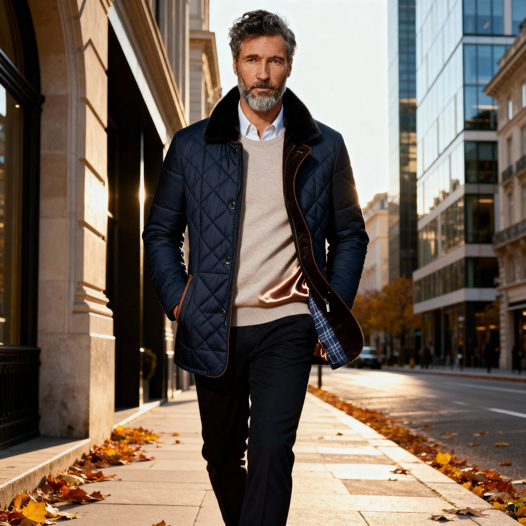 Ethan | Men’s Classic Quilted Jacket