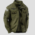 Ethan | Men's Cotton Embroidered Military Jacket