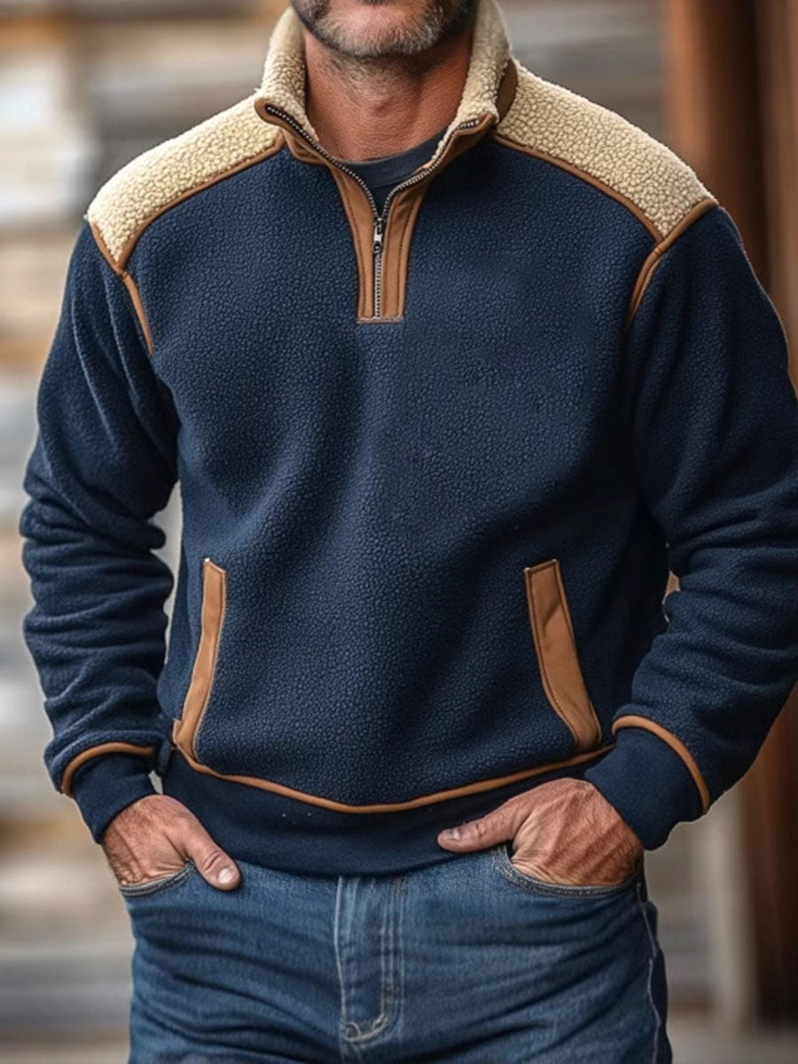 Rafael | Men's Retro Warm Outdoor Hoodie